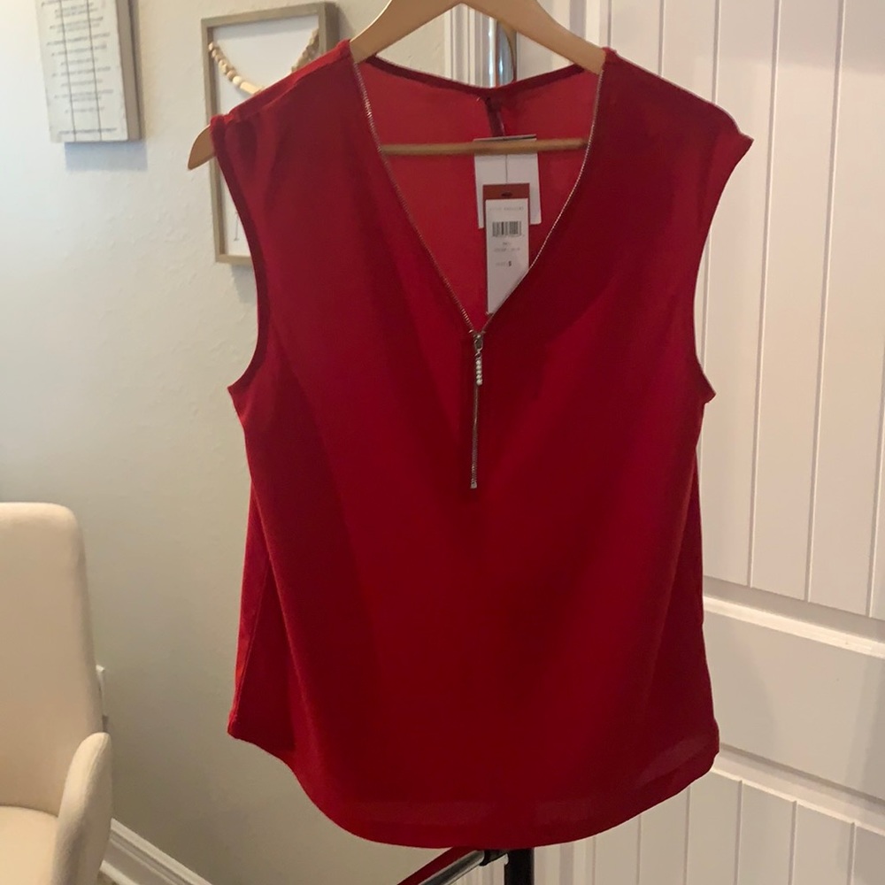 NWT cute red blouse